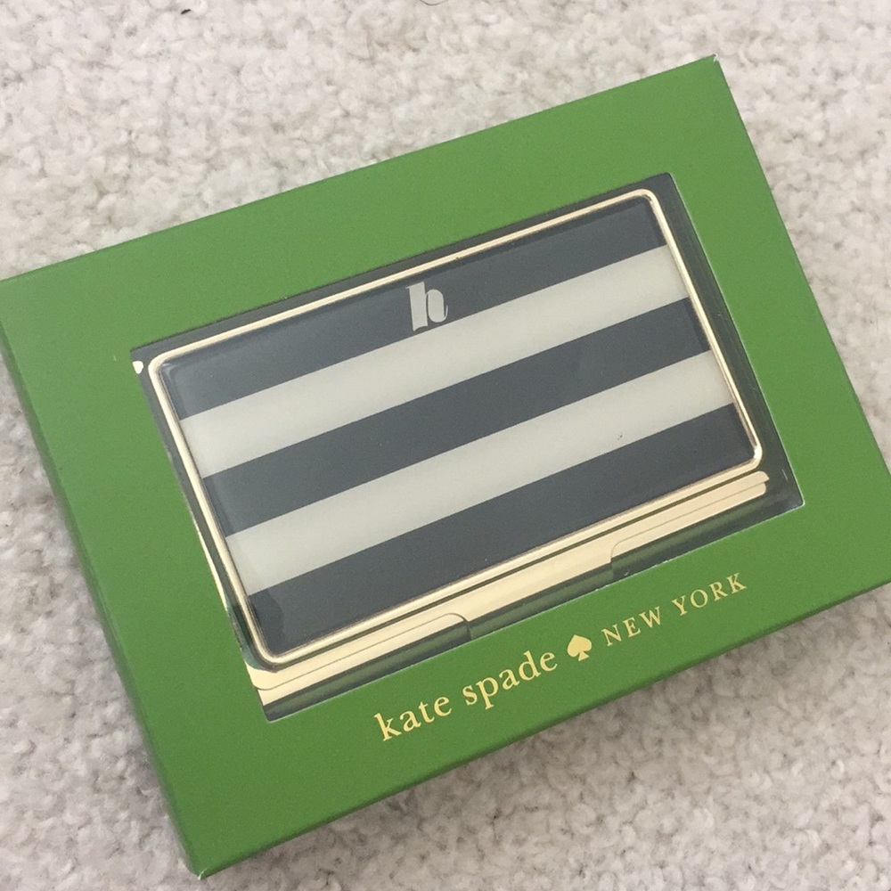 NWT Kate Spade Business Card Holder